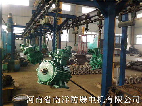 南洋防爆電機生產(chǎn)車間